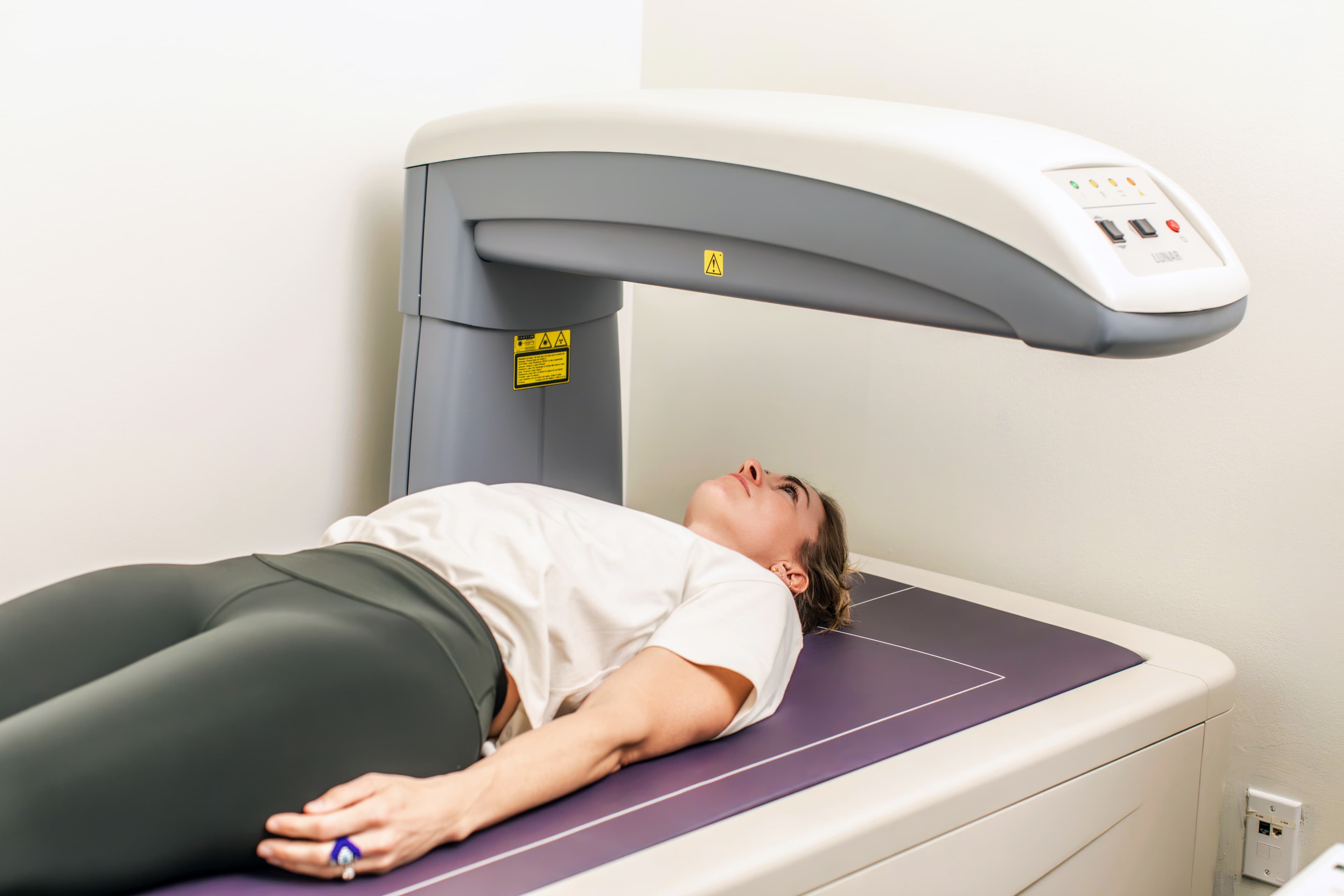 DEXA body composition scan at Benchmark