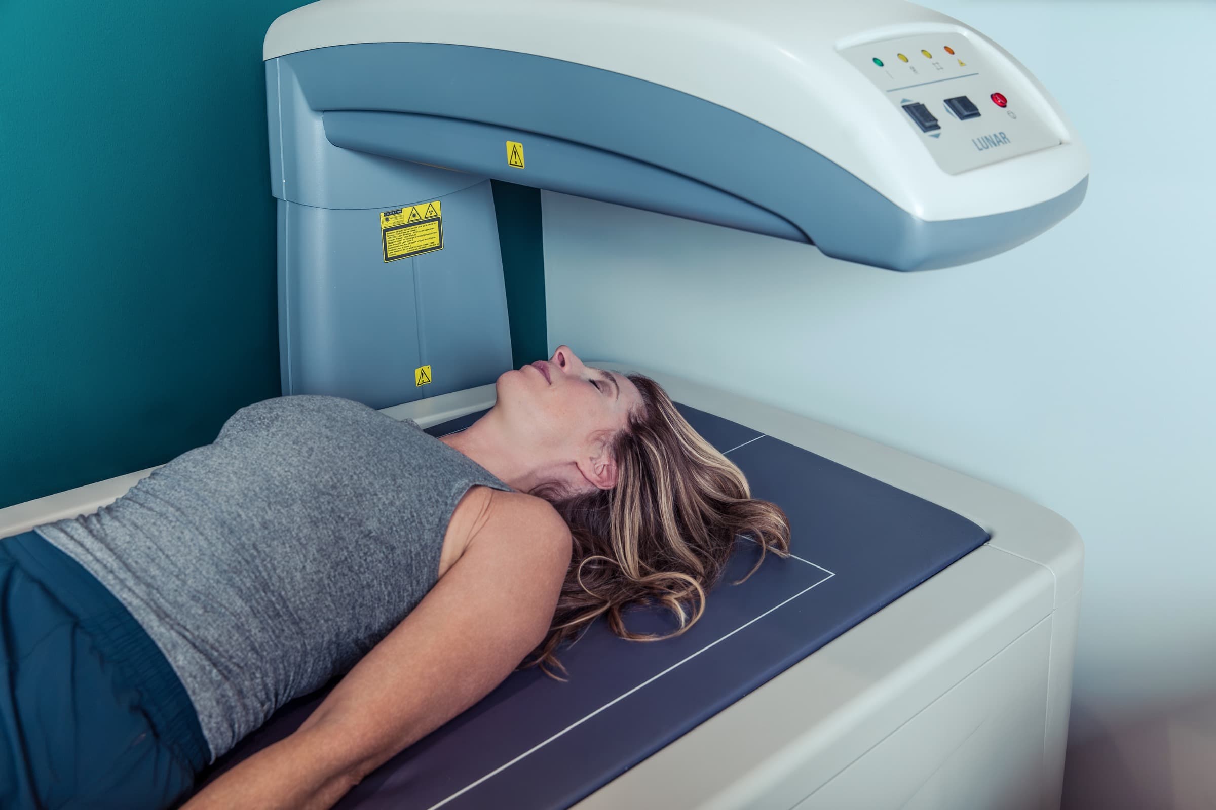 DEXA body composition scan at Benchmark