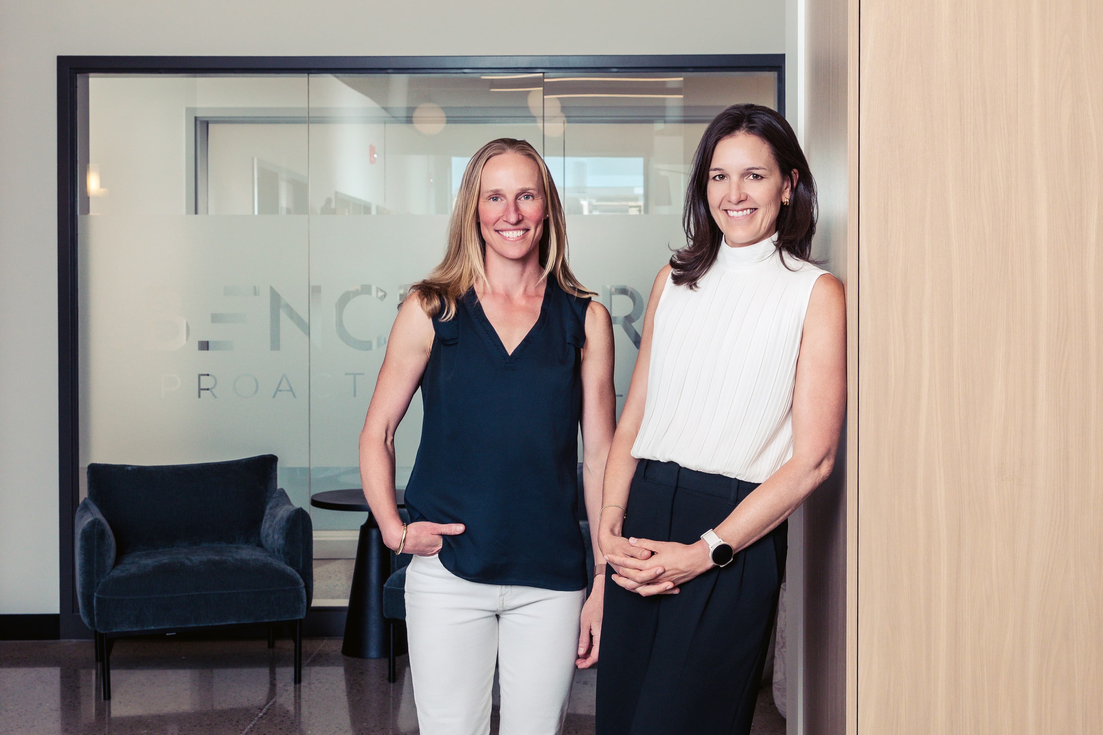 Benchmark Proactive Health founders in the Burlington clinic
